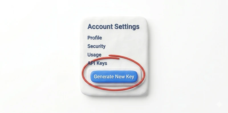 API Key Location Guide